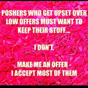 No offense to any seller 🙏🏻💕 make an offer!